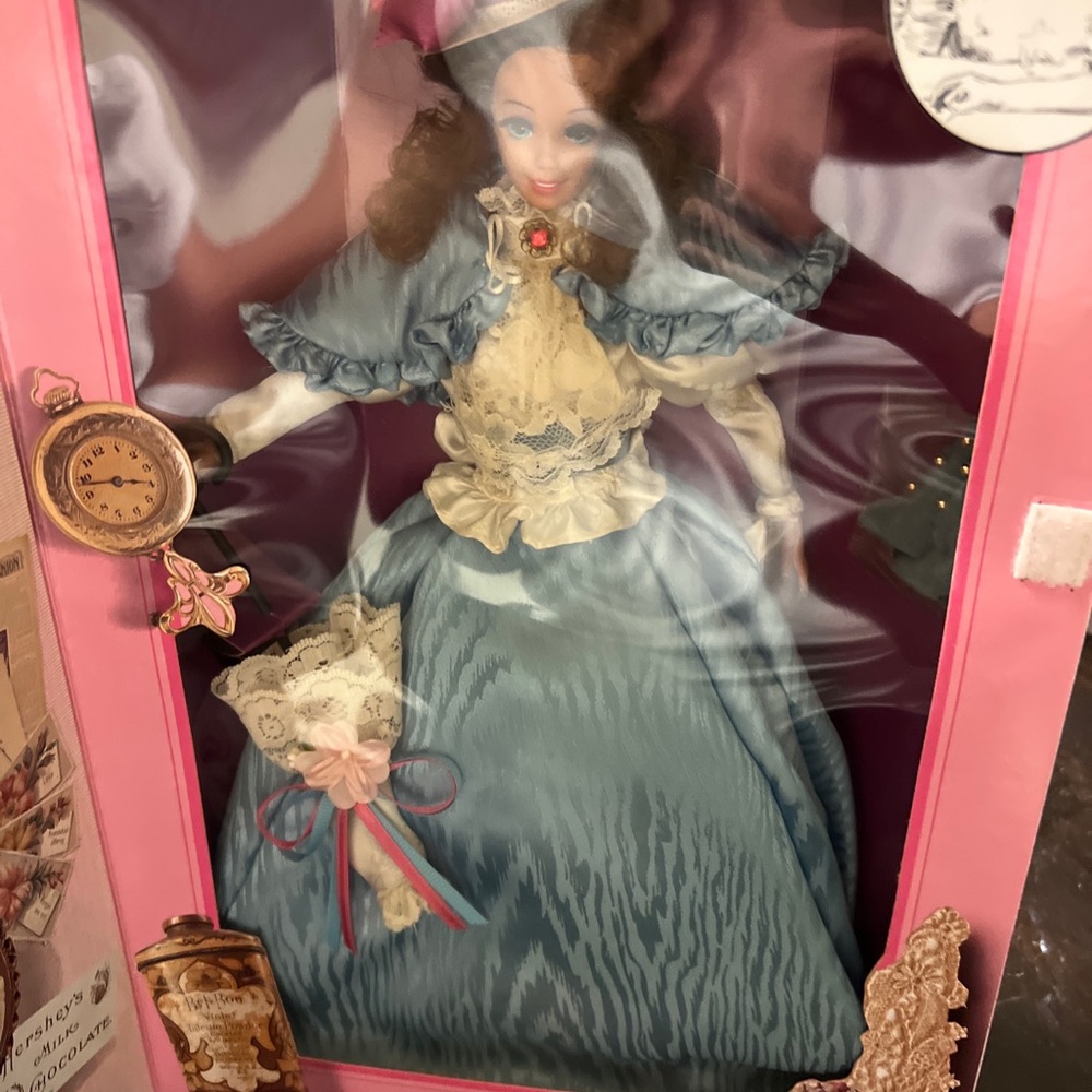 Gibson Girl Barbie 1993 New in Box. 
Please look at all pics!